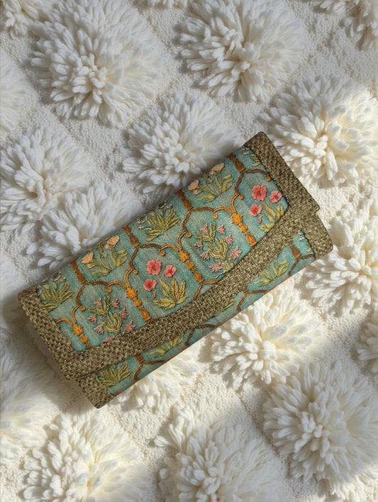 Tussar Wallet - Design 04