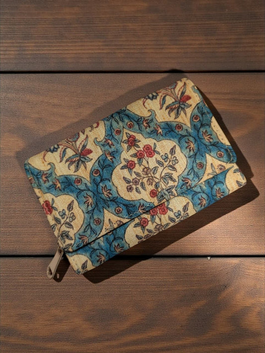 Tussar Wallet - Design 05 ( 3 Fold Small )