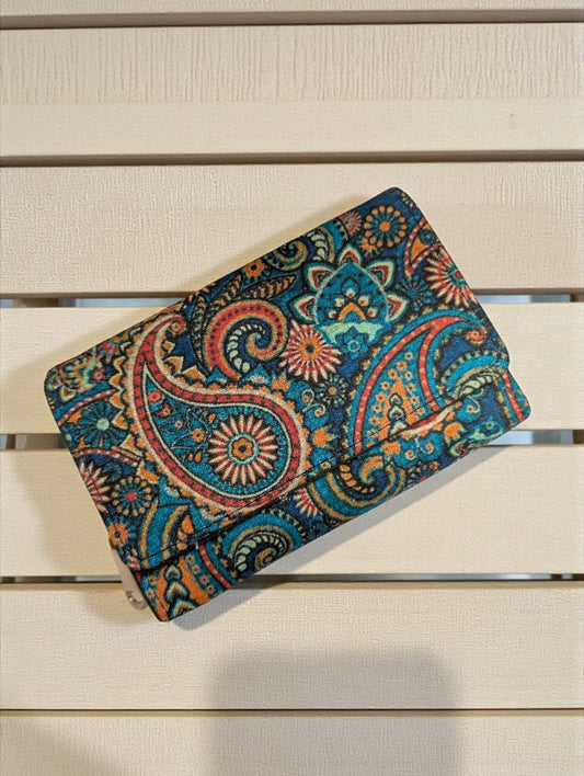 Tussar Wallet - Design 05 ( 3 Fold Small )