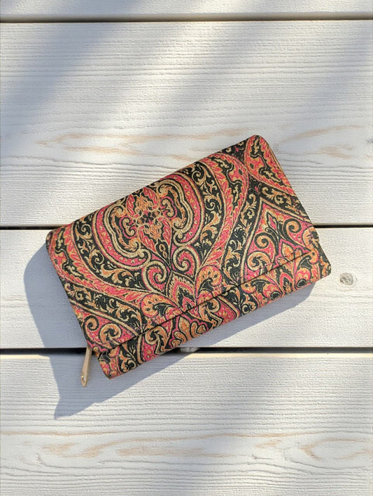 Tussar Wallet - Design 05 ( 3 Fold Small )