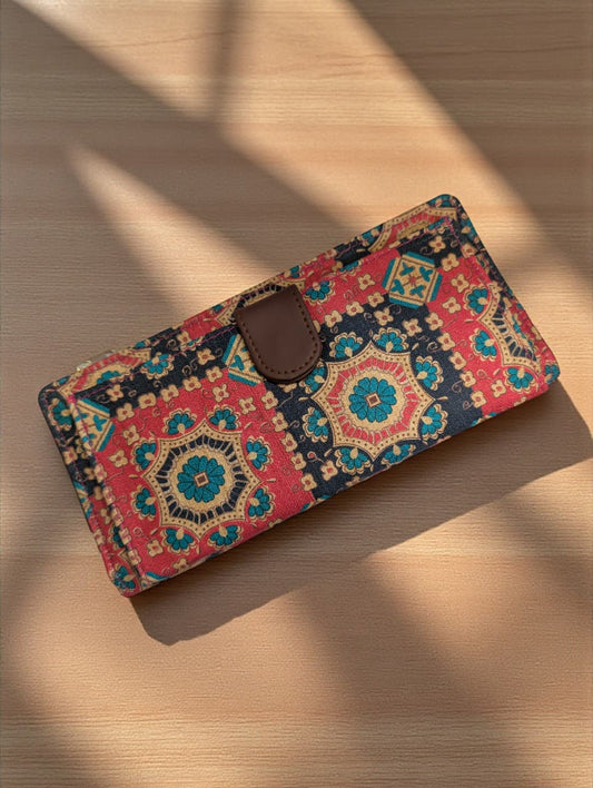 Tussar Wallet - Design 06