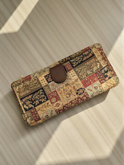 Tussar Wallet - Design 06