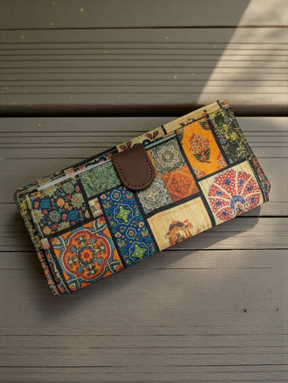 Tussar Wallet - Design 06