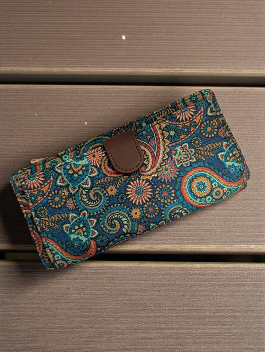 Tussar Wallet - Design 06