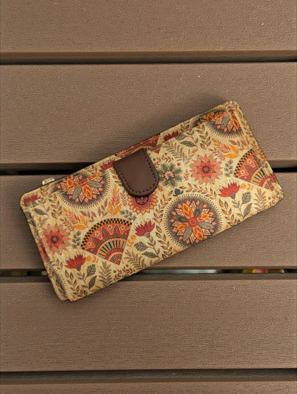 Tussar Wallet - Design 06