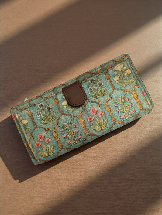 Tussar Wallet - Design 06