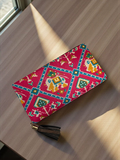 Tussar Wallet - Design 07