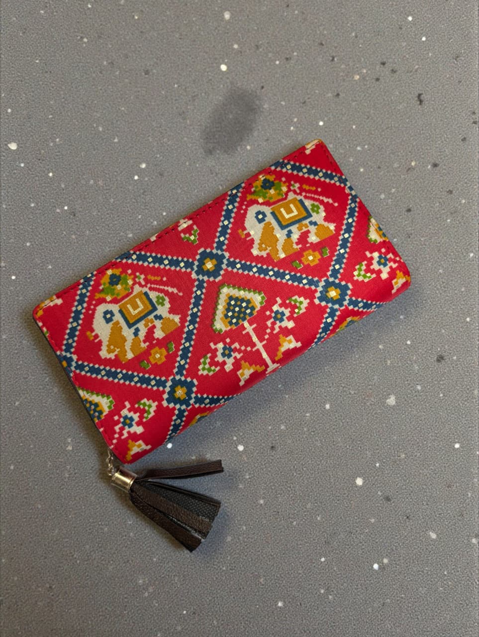 Tussar Wallet - Design 07