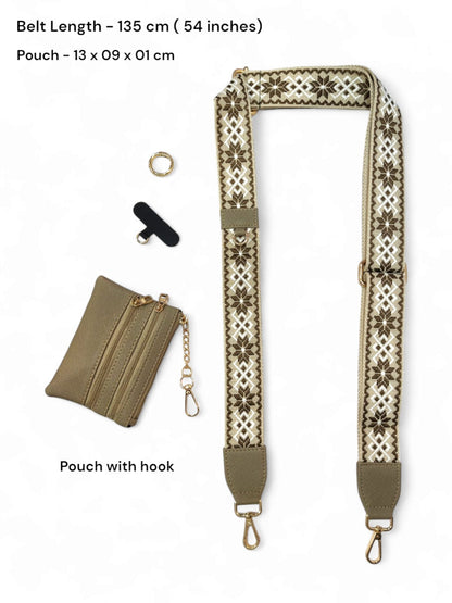 The " Sharron " Straps - Clipped Mobile Straps