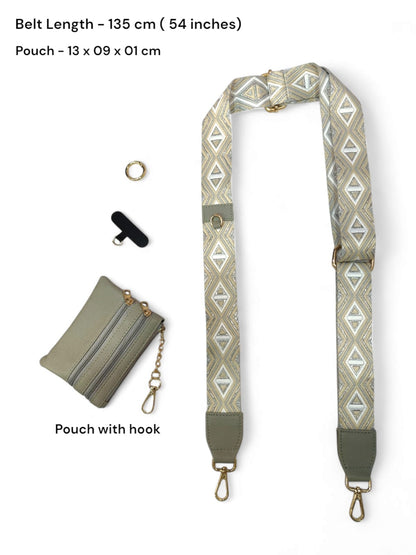 The " Sharron " Straps - Clipped Mobile Straps