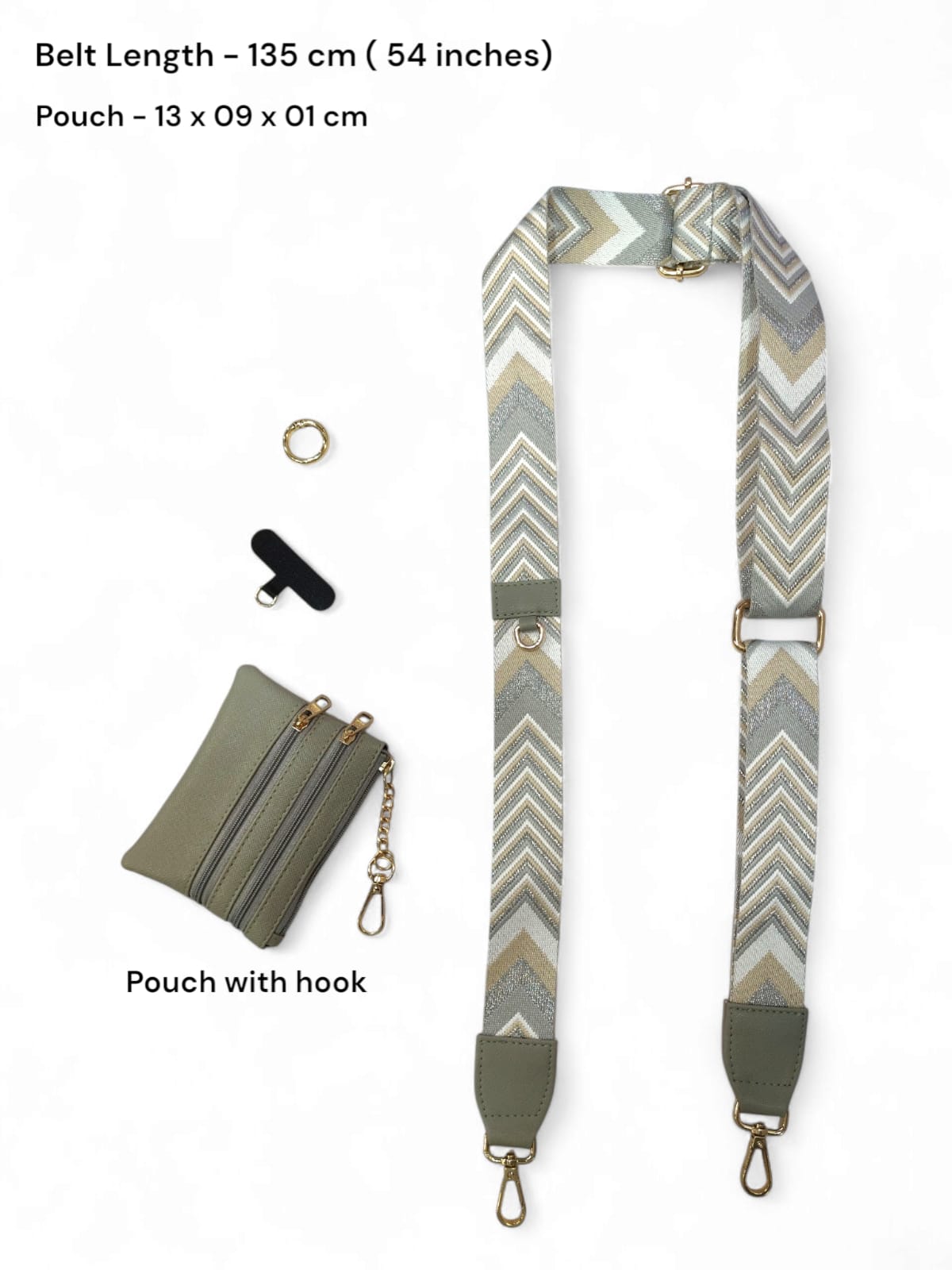 The " Sharron " Straps - Clipped Mobile Straps