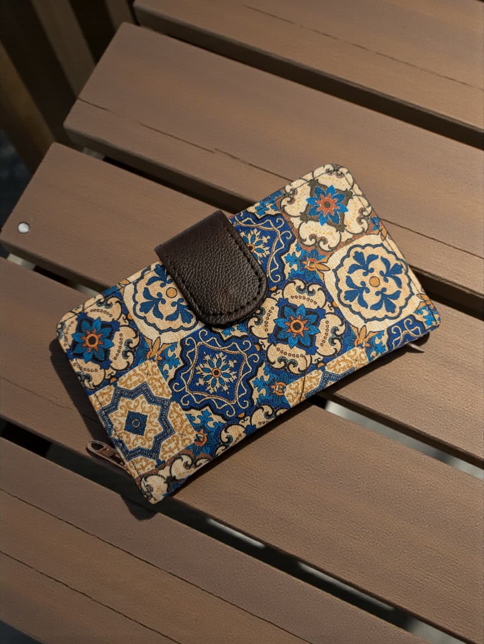Tussar Wallet - Design 08