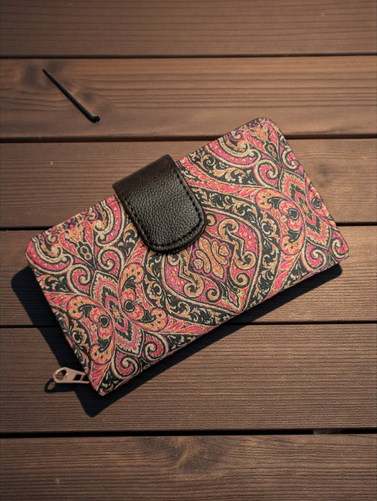 Tussar Wallet - Design 08