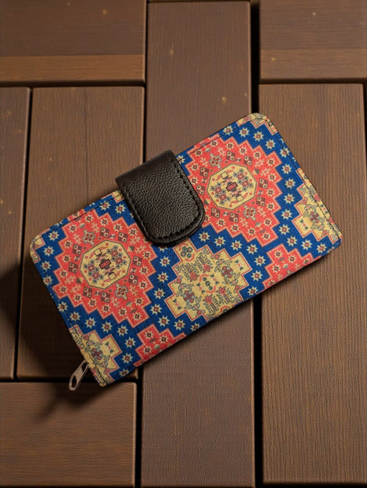 Tussar Wallet - Design 08