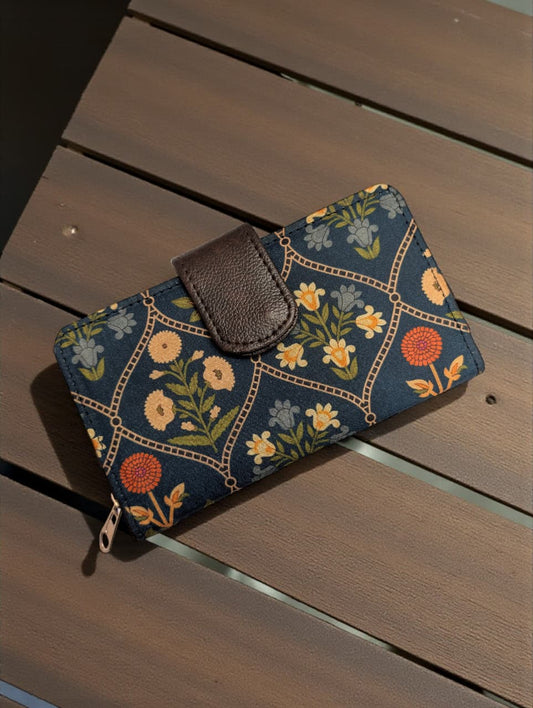 Tussar Wallet - Design 08