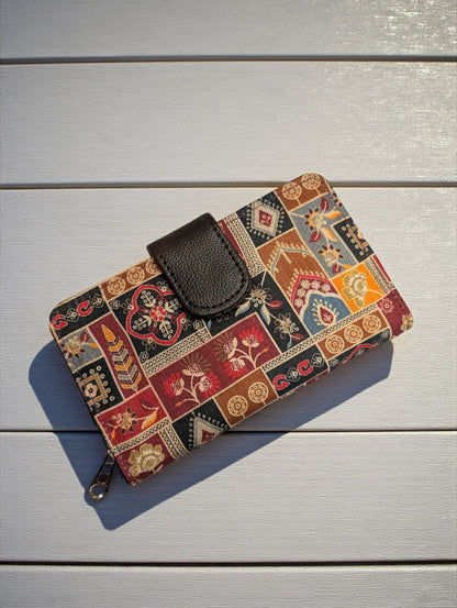 Tussar Wallet - Design 08