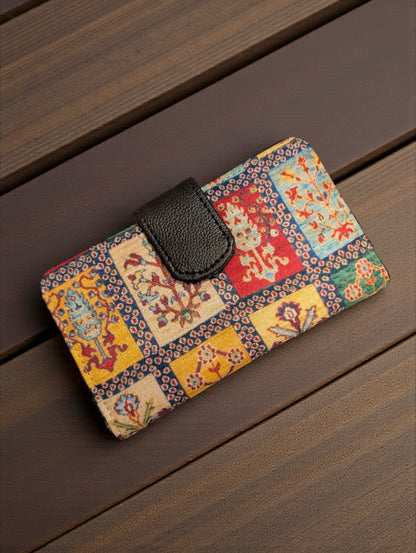 Tussar Wallet - Design 08