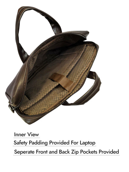 Office Bag - FC 2529 - DARK BROWN - For 16"