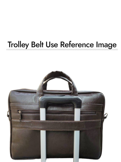 Office Bag - FC 2529 - DARK BROWN - For 16"