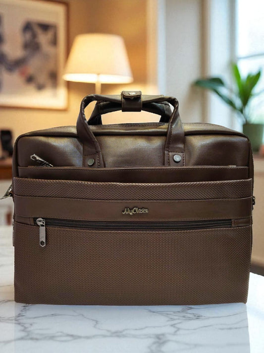Office Bag - FC 724 - For 16" BROWN
