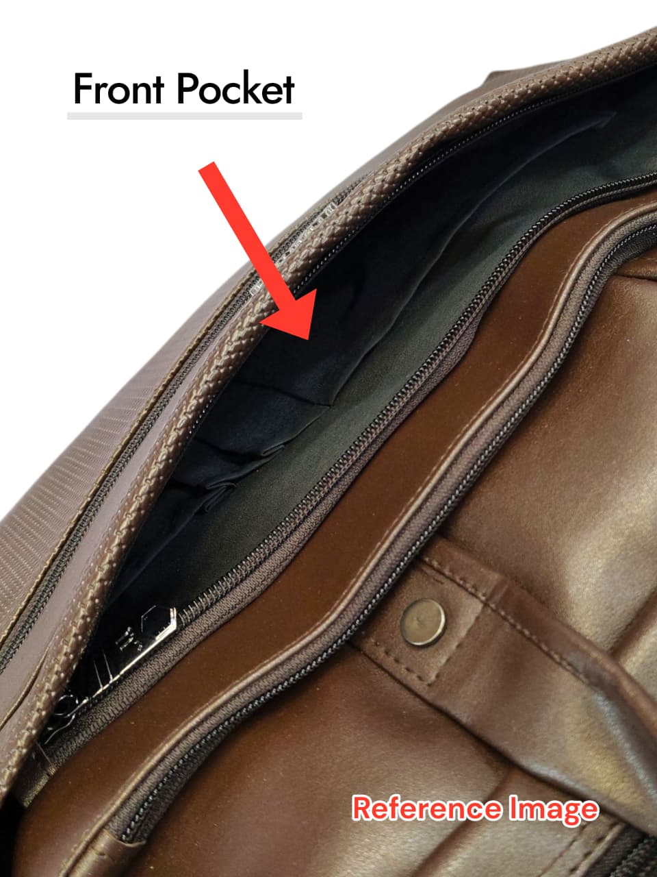 Office Bag - FC 724 - For 16" BROWN