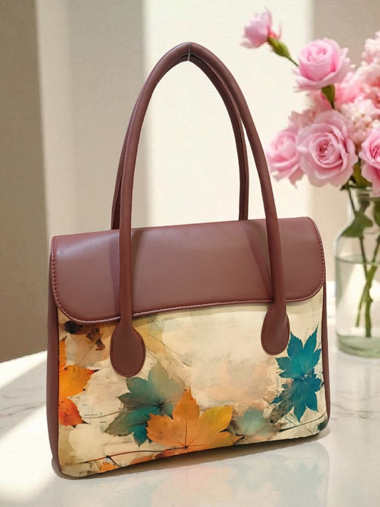 The Printed Flap Tote