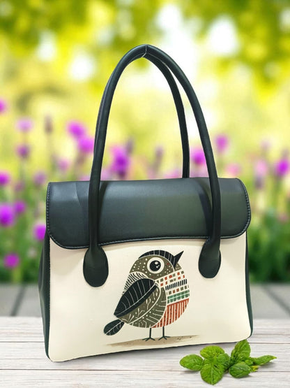 The Printed Flap Tote
