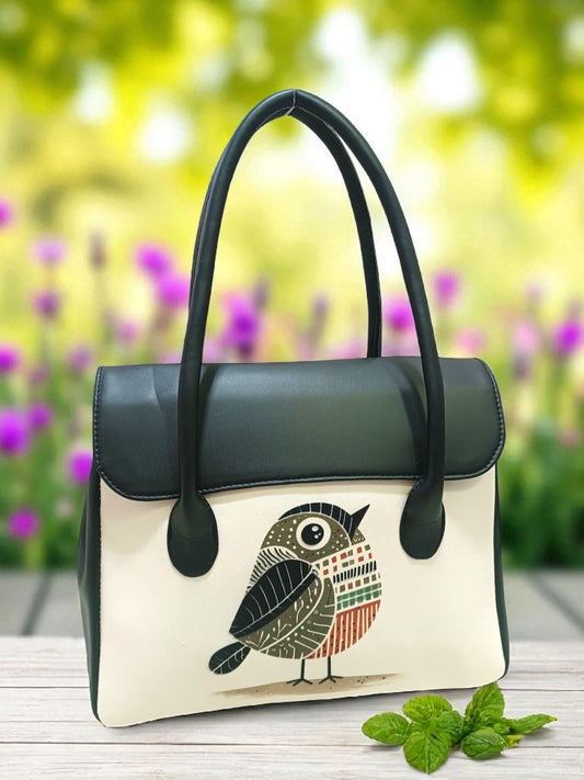 The Printed Flap Tote