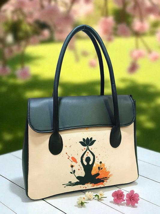 The Printed Flap Tote