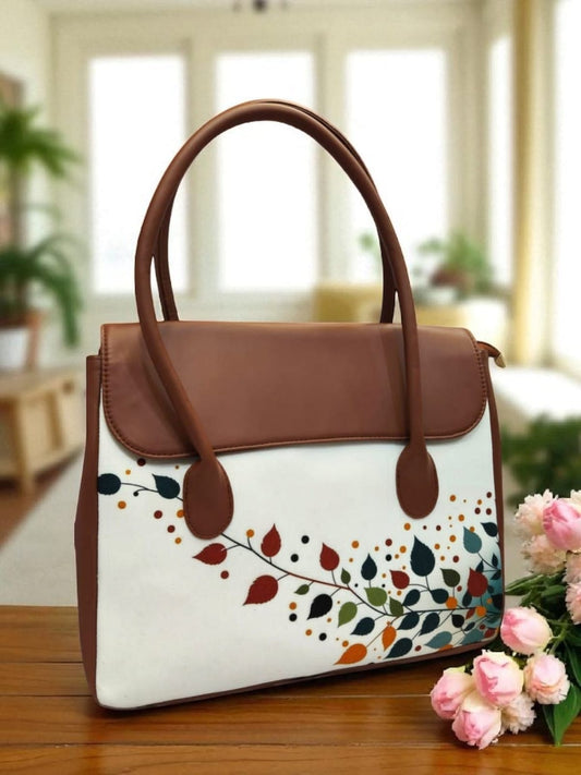 The Printed Flap Tote