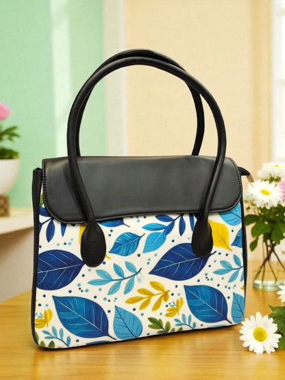 The Printed Flap Tote