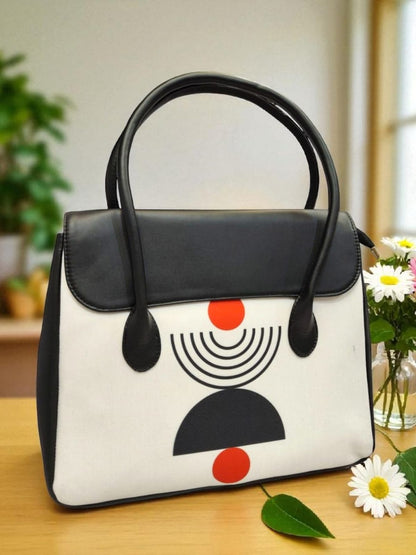 The Printed Flap Tote