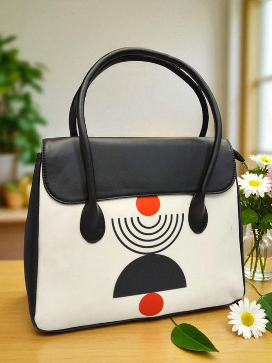 The Printed Flap Tote