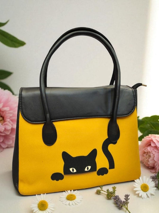 The Printed Flap Tote