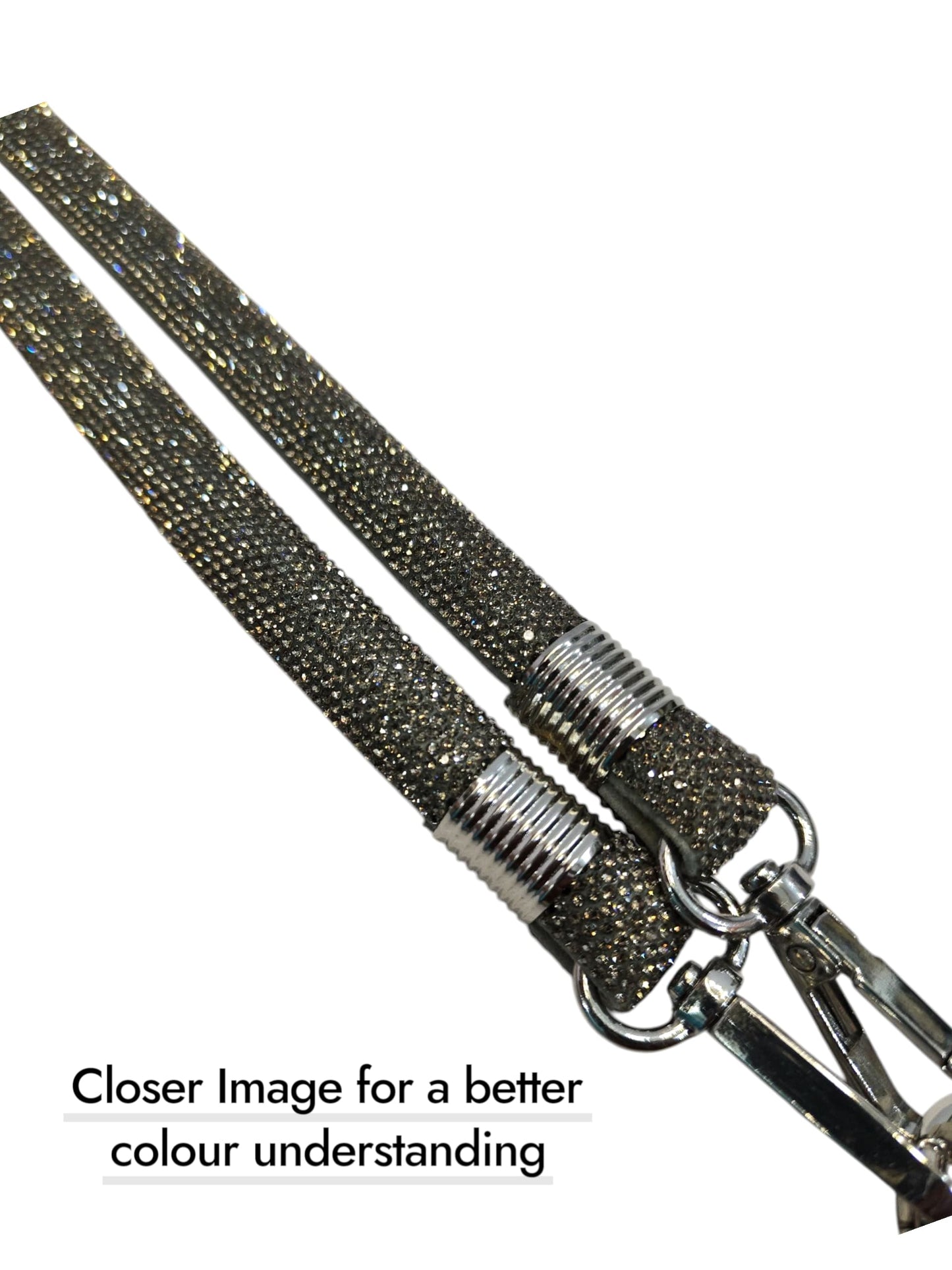 The BOLD - Sharron Straps (Grey Metallic)