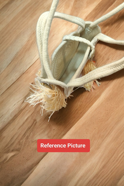 Crochet Tassle Sling Round Multi