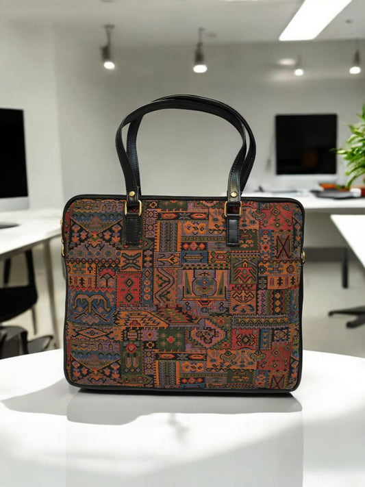 The Jacquard Laptop Satchels