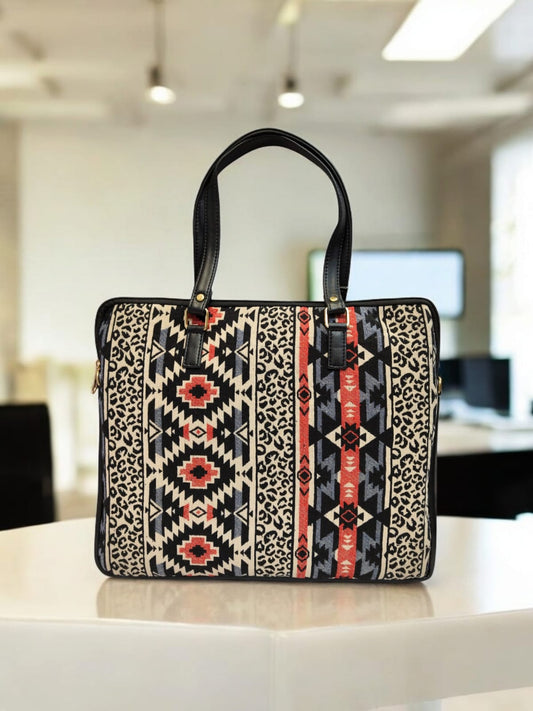 The Jacquard Laptop Satchels