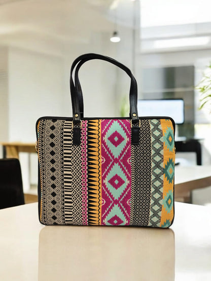 The Jacquard Laptop Satchels