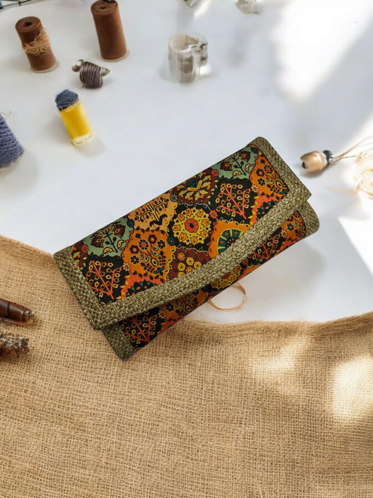 The Tussar-Jute Wallet