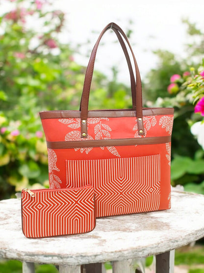 The Cotton Tote + Pouch