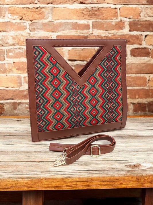 The V-Cut Satchel
