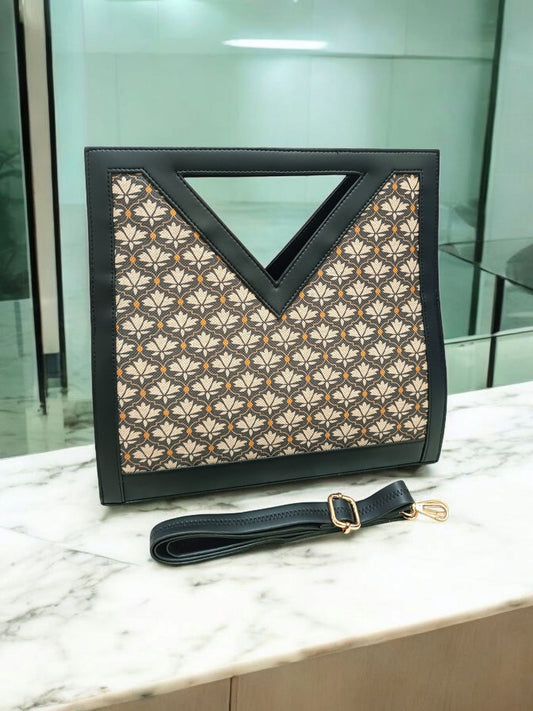 The V-Cut Satchel