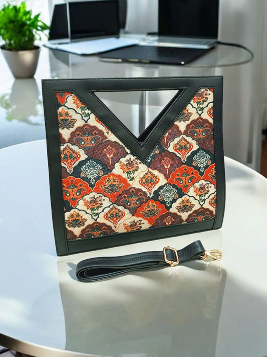 The V-Cut Satchel