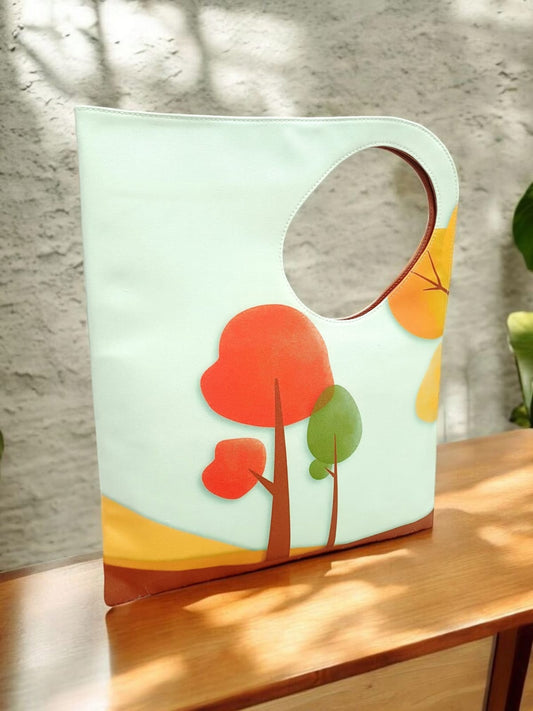 The Oval-Cut Tote