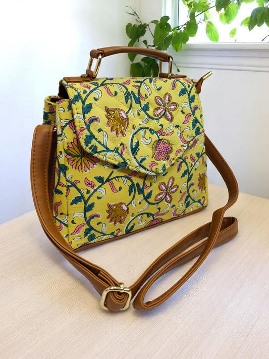 The Quilted Cotton Sling