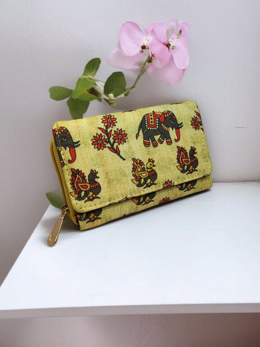 The Tussar 3-Fold Small Wallet