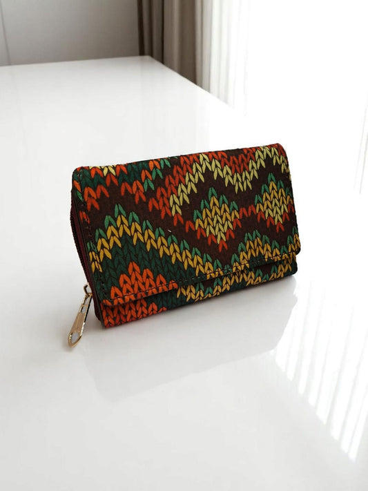 The Tussar 3-Fold Small Wallet