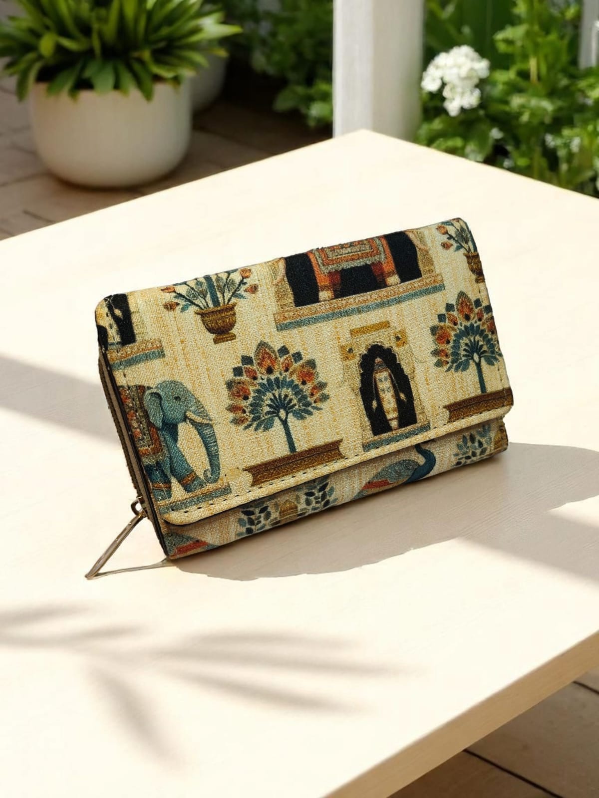 The Tussar 3-Fold Small Wallet