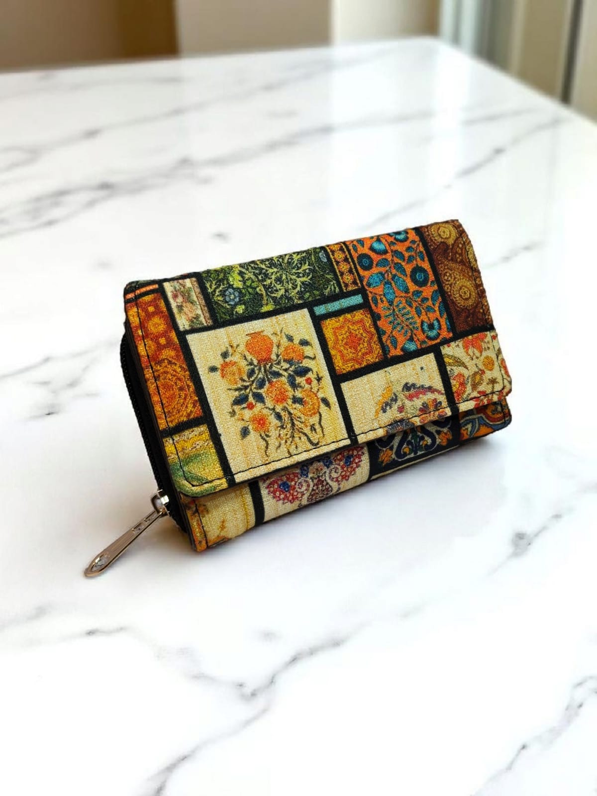 The Tussar 3-Fold Small Wallet